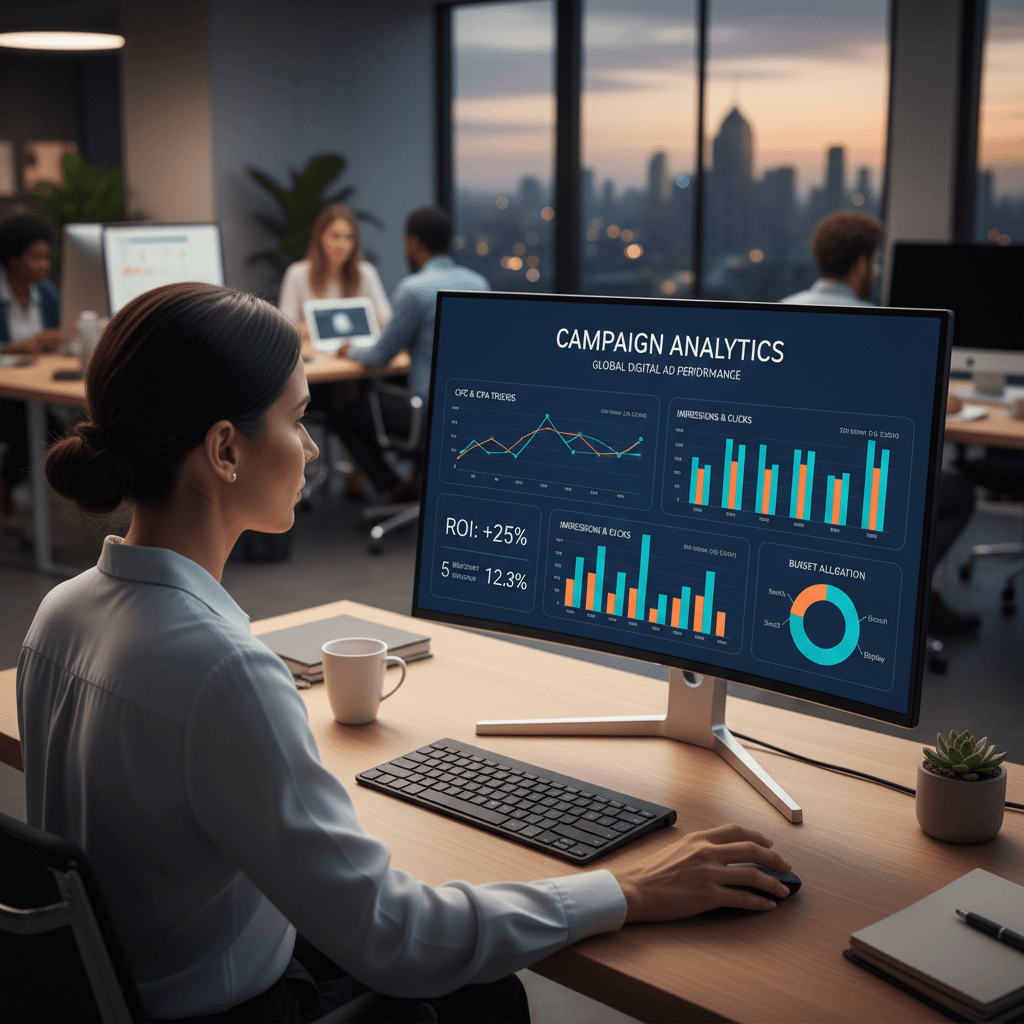Digital advertising and paid campaign management