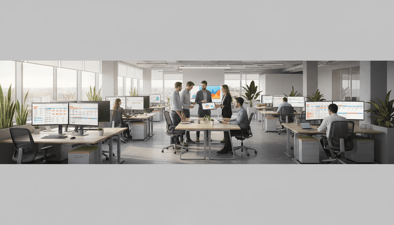 Vijes Digital Links team collaborating on digital marketing strategy