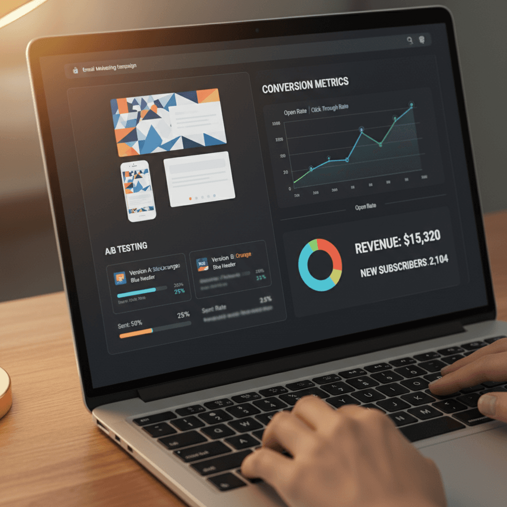 Email marketing campaign design and execution